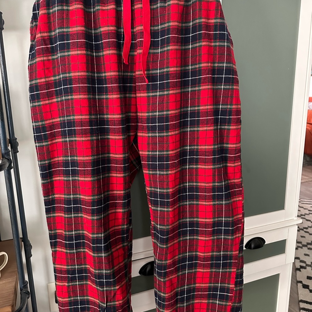 Red Plaid Lounge Pants